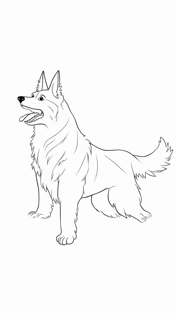 border collie coloring pages